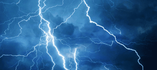 photo de l'orage